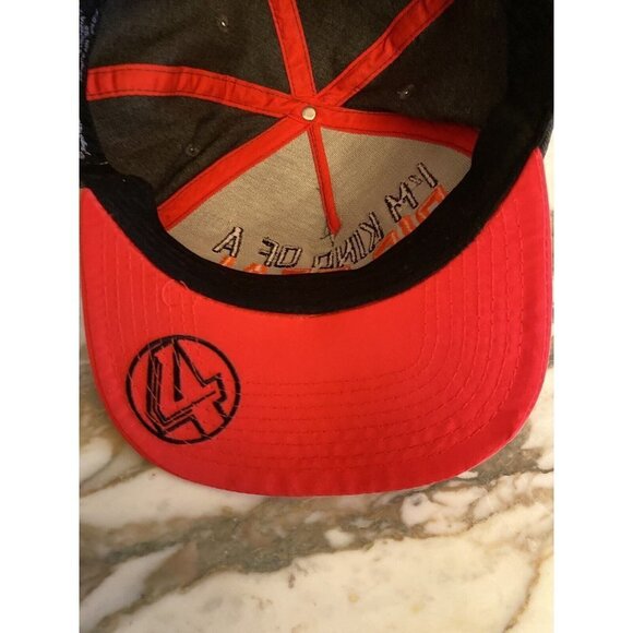 Anchorman Snapback Cap Hat Ron Burgundy I'm Kind Of A Big Deal Adjustable Red - Picture 4 of 6